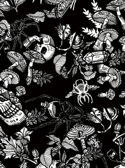 Skulls Floral Beach Short Quick Dry