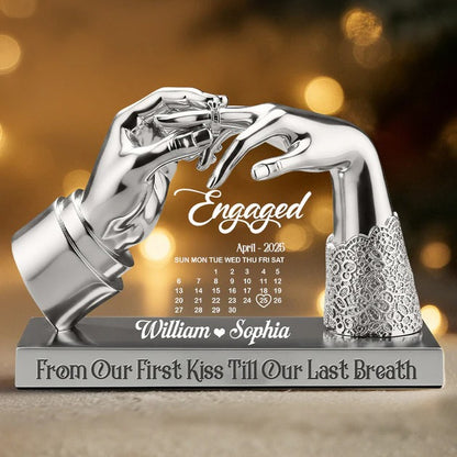 Til Death Do Us Part - Personalized Couple Acrylic Plaque