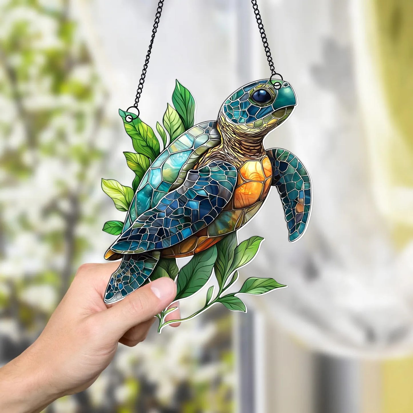 Love Turtle Acrylic Window - Personalized Acrylic Window