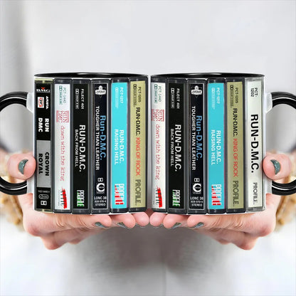 Run-D.M.C. Albums Cassette Retro Collection Accent Mug