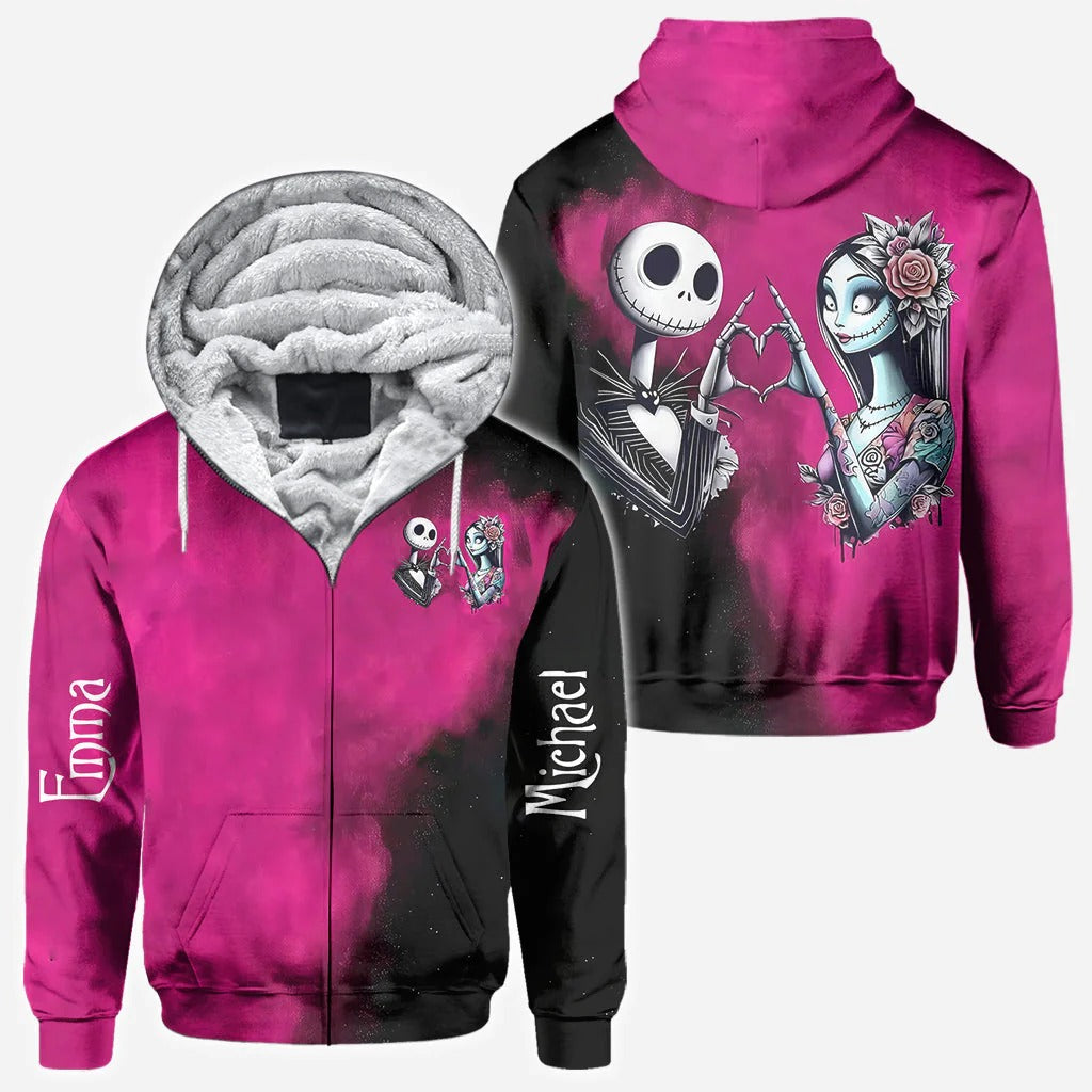 Couple Shirt - Personalized couple All Over Print Shirt