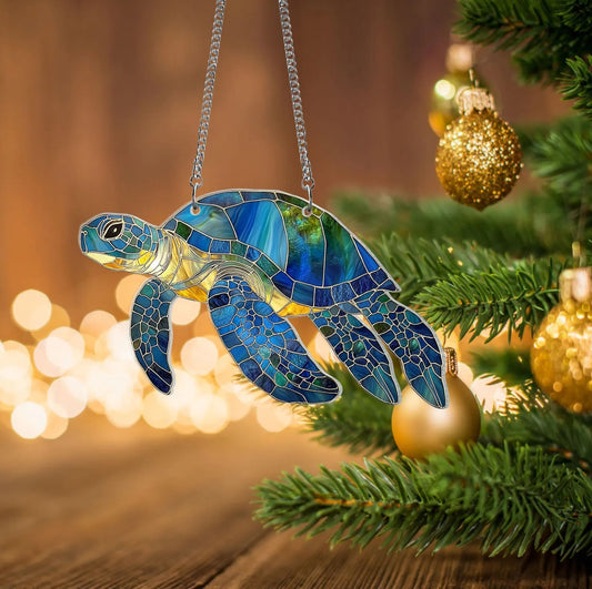 Sea Turtle Acrylic Window Suncatcher