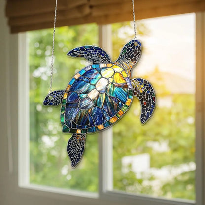 Love Turtle Acrylic Window - Personalized Acrylic Window