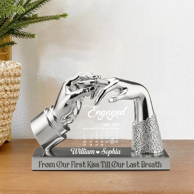 Til Death Do Us Part - Personalized Couple Acrylic Plaque