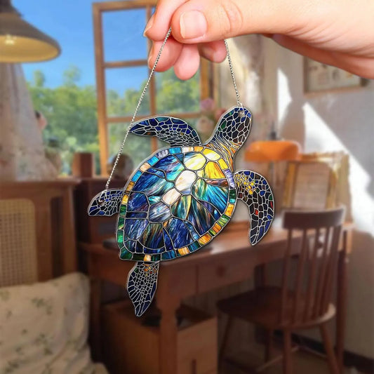 Love Turtle Acrylic Window - Personalized Acrylic Window