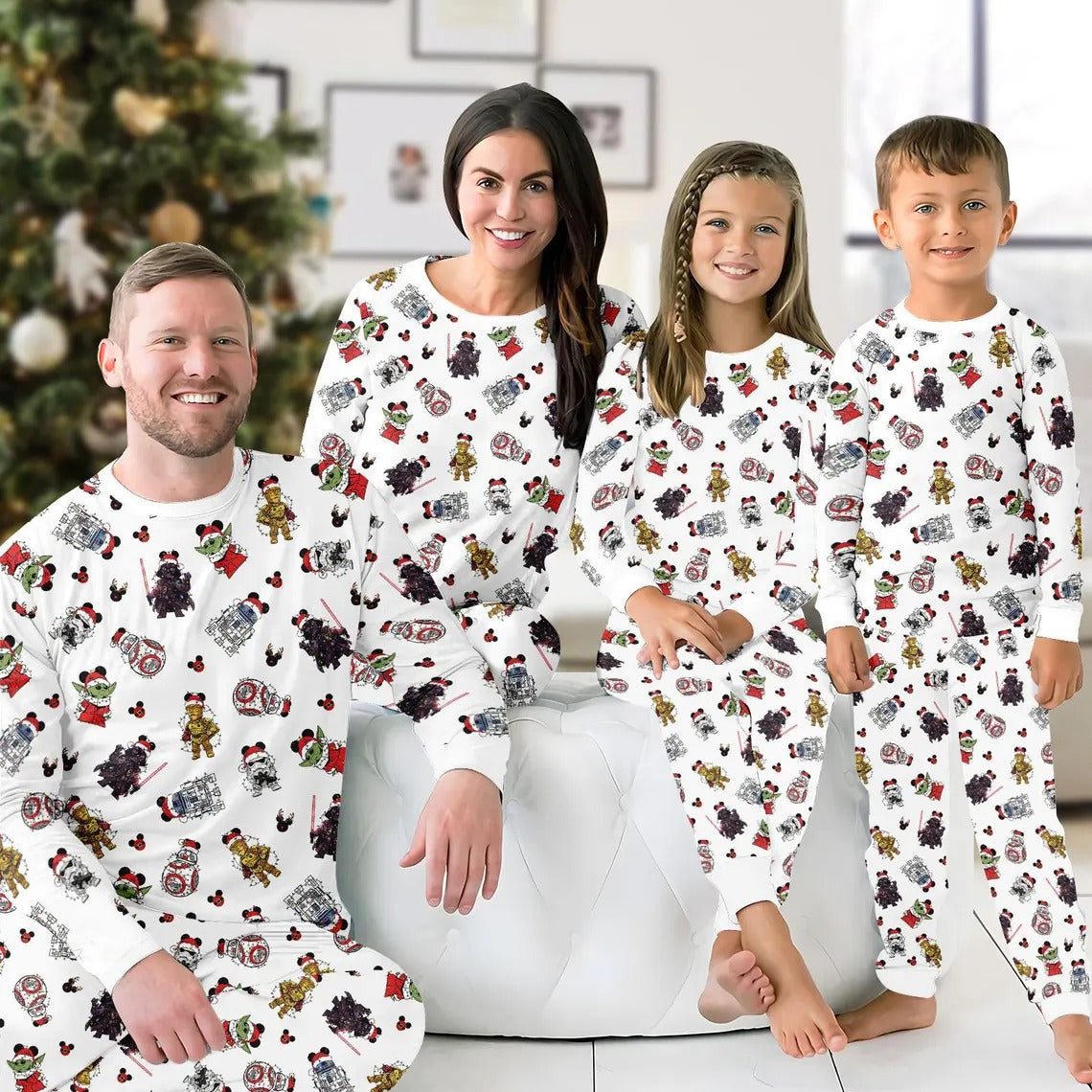 Family Christmas Pajamas Set