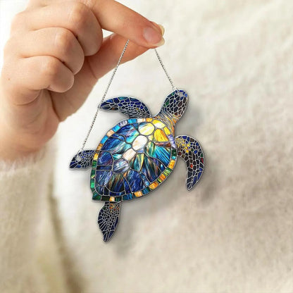 Love Turtle Acrylic Window - Personalized Acrylic Window