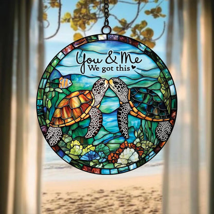 Sea Turtle - Personalized Acrylic Window