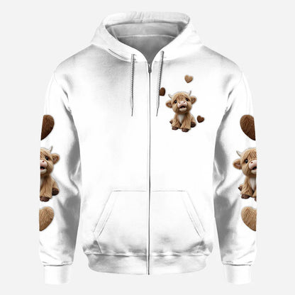 Highland Cow - Personalized All Over Print Shirt