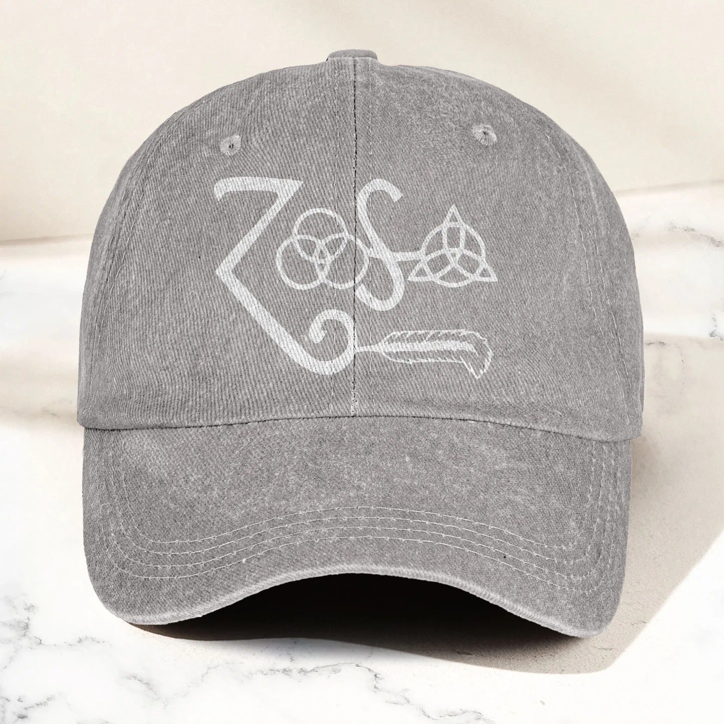 Led Zeppelin Denim Cap – Retro Classic Rock Music Inspired Hat