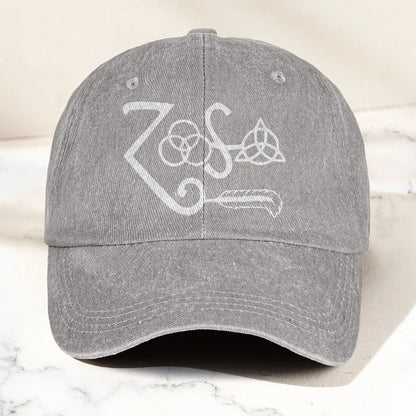 Led Zeppelin Denim Cap – Retro Classic Rock Music Inspired Hat