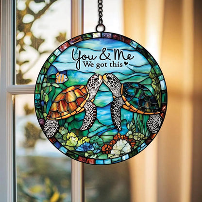 Sea Turtle - Personalized Acrylic Window