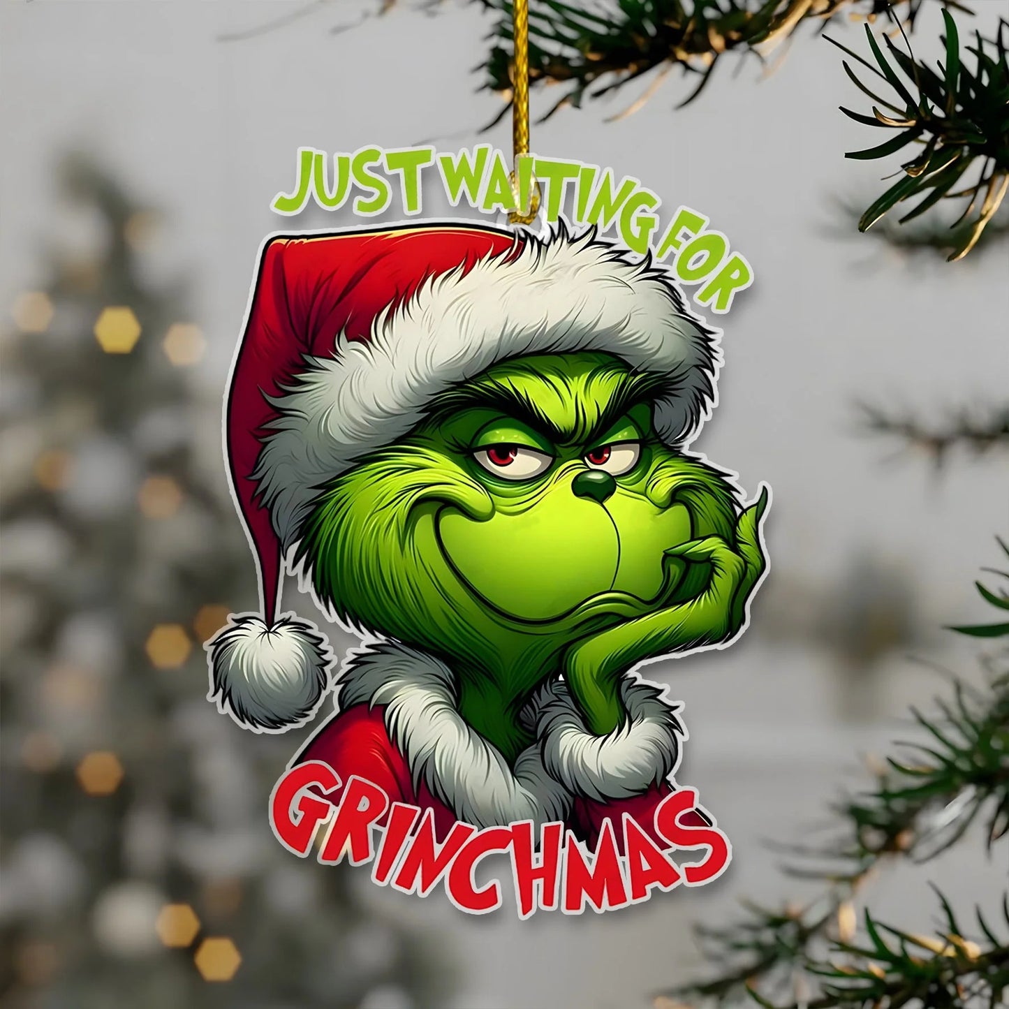 Christmas Funny Acrylic Ornament - Gift For Christmas