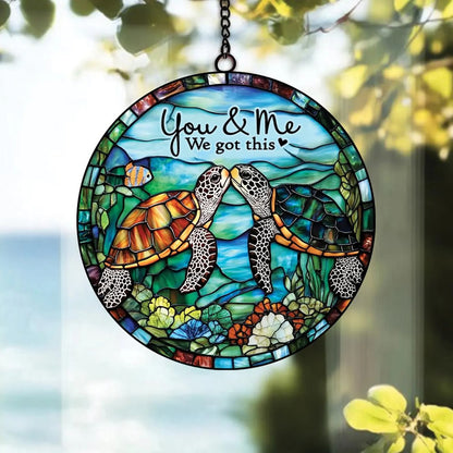 Sea Turtle - Personalized Acrylic Window