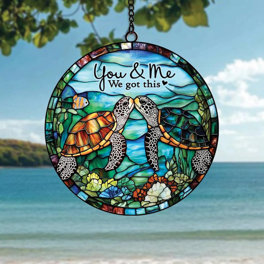 Sea Turtle - Personalized Acrylic Window