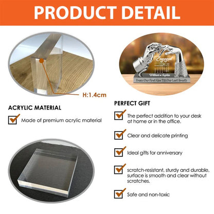 Til Death Do Us Part - Personalized Couple Acrylic Plaque