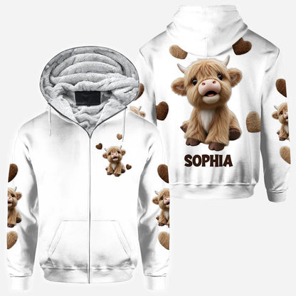 Highland Cow - Personalized All Over Print Shirt