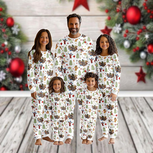 Christmas Family Pajamas Set