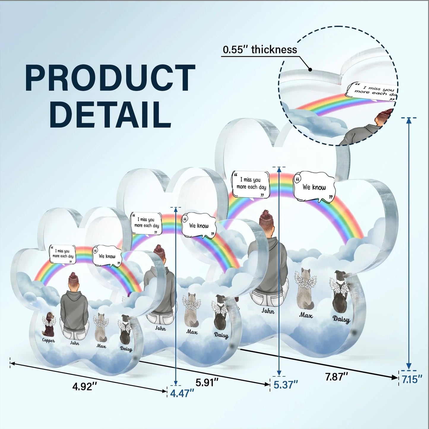 Funny Naughty Couple - Personalized Couple Acrylic Plaque