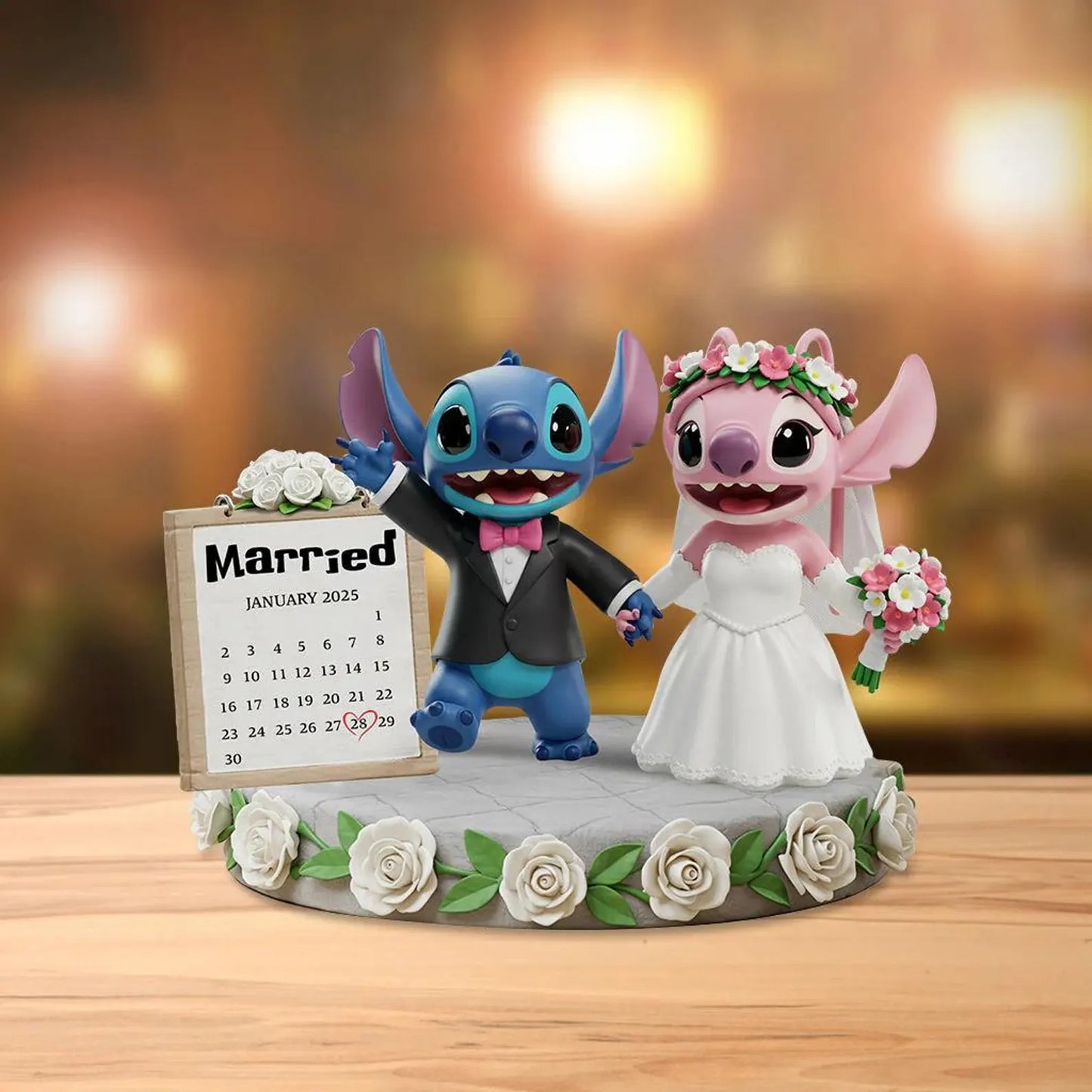 Personalized Cute Couple Custom Shaped Acrylic Plaque