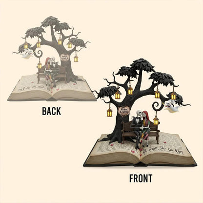 Personalized Scary Couple Custom Shaped Acrylic Plaque