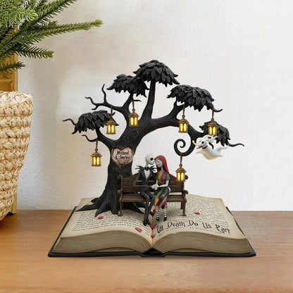 Personalized Scary Couple Custom Shaped Acrylic Plaque