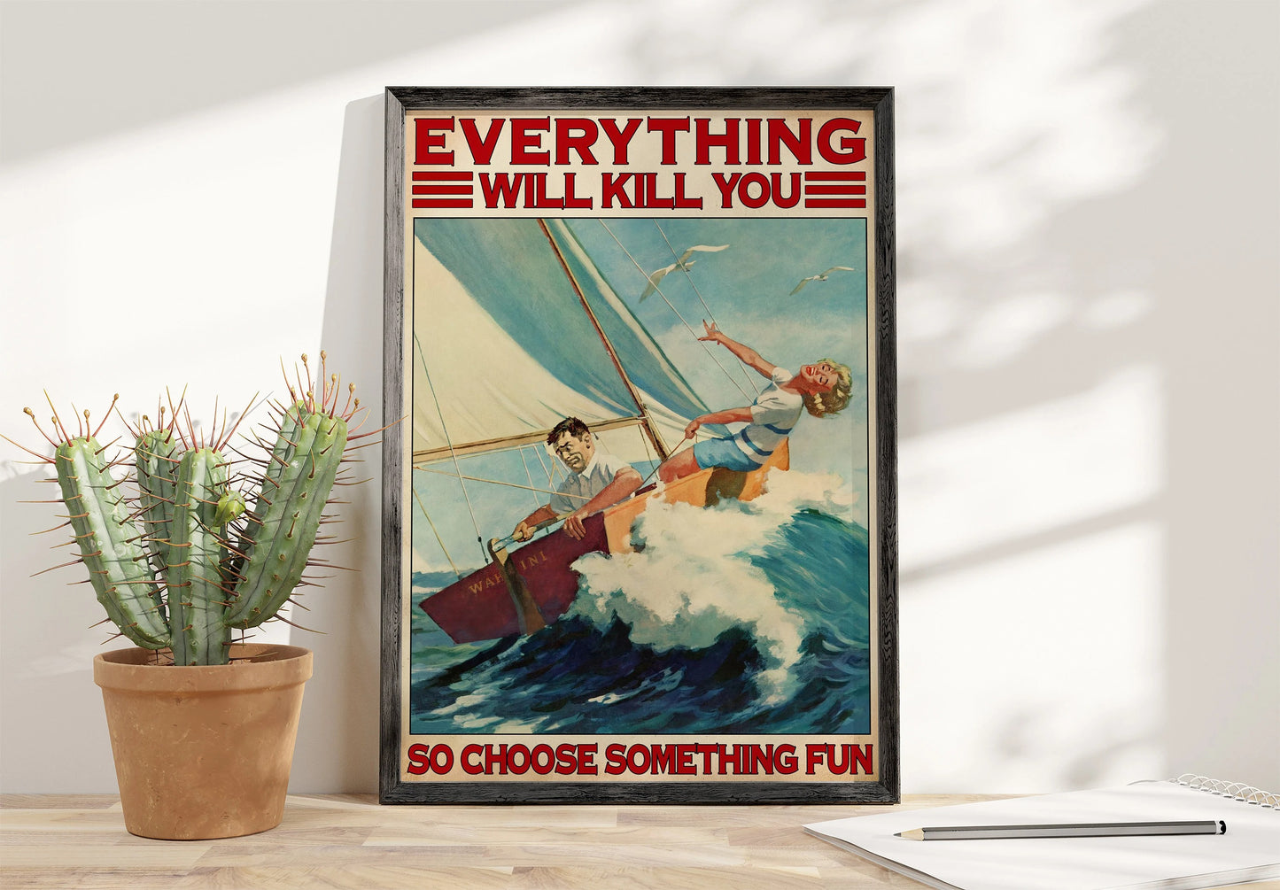 Love Beach - Everything Will Kill You - Couple Canvas And Poster