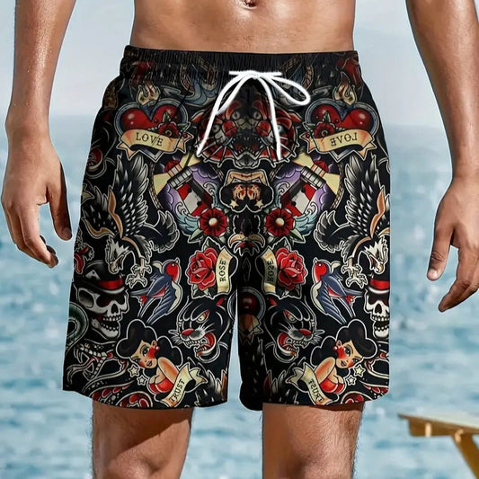 Skulls Limited Beach Short Quick Dry