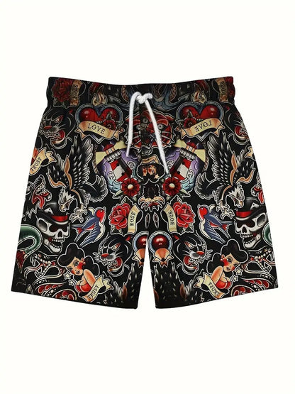 Skulls Limited Beach Short Quick Dry