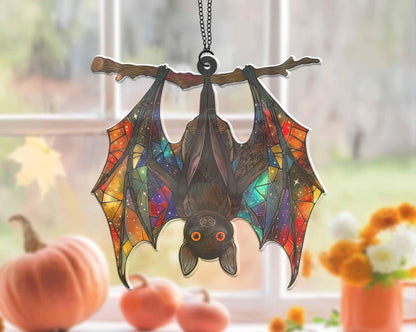Gothic Bat Acrylic Window Suncatcher