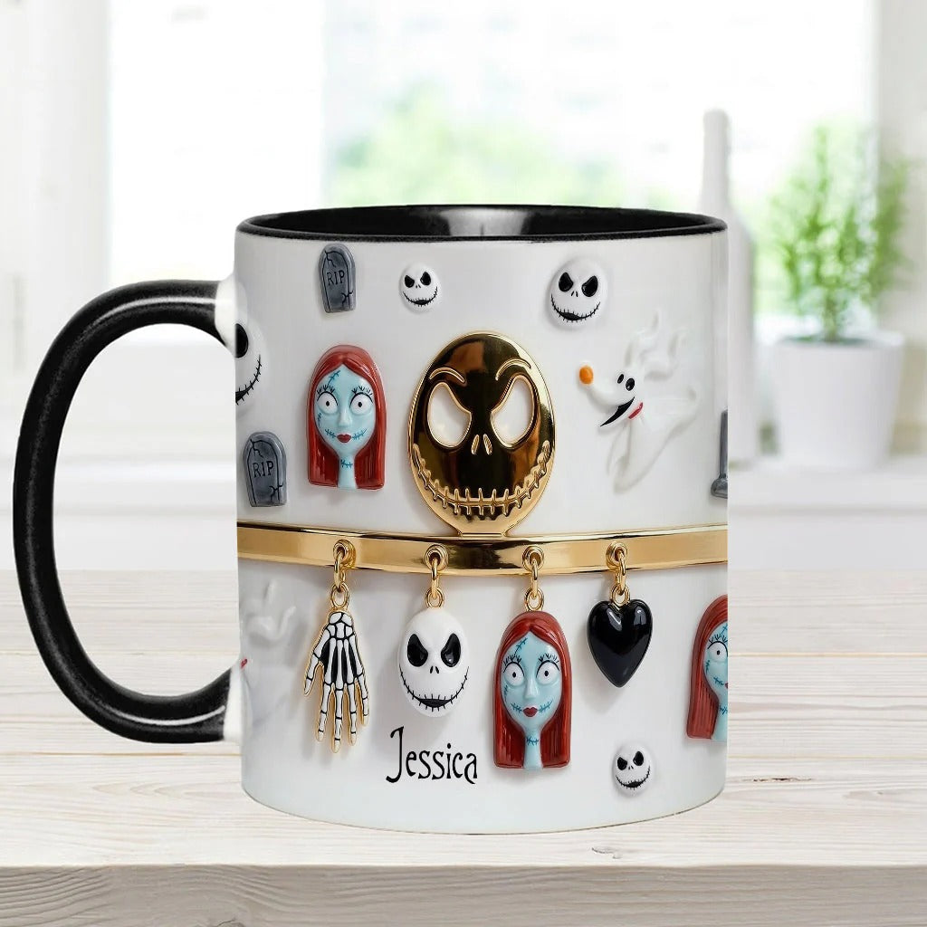 The Couple Nightmare Mug - Personalized Couple Accent Mug