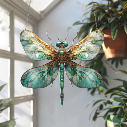 Dragonfly Window Hanging, Acrylic Window Hanging