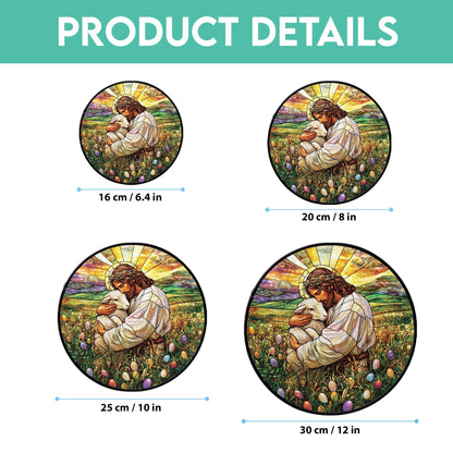 Jesus Suncatcher, Christian Gifts Stained Glass Suncatcher