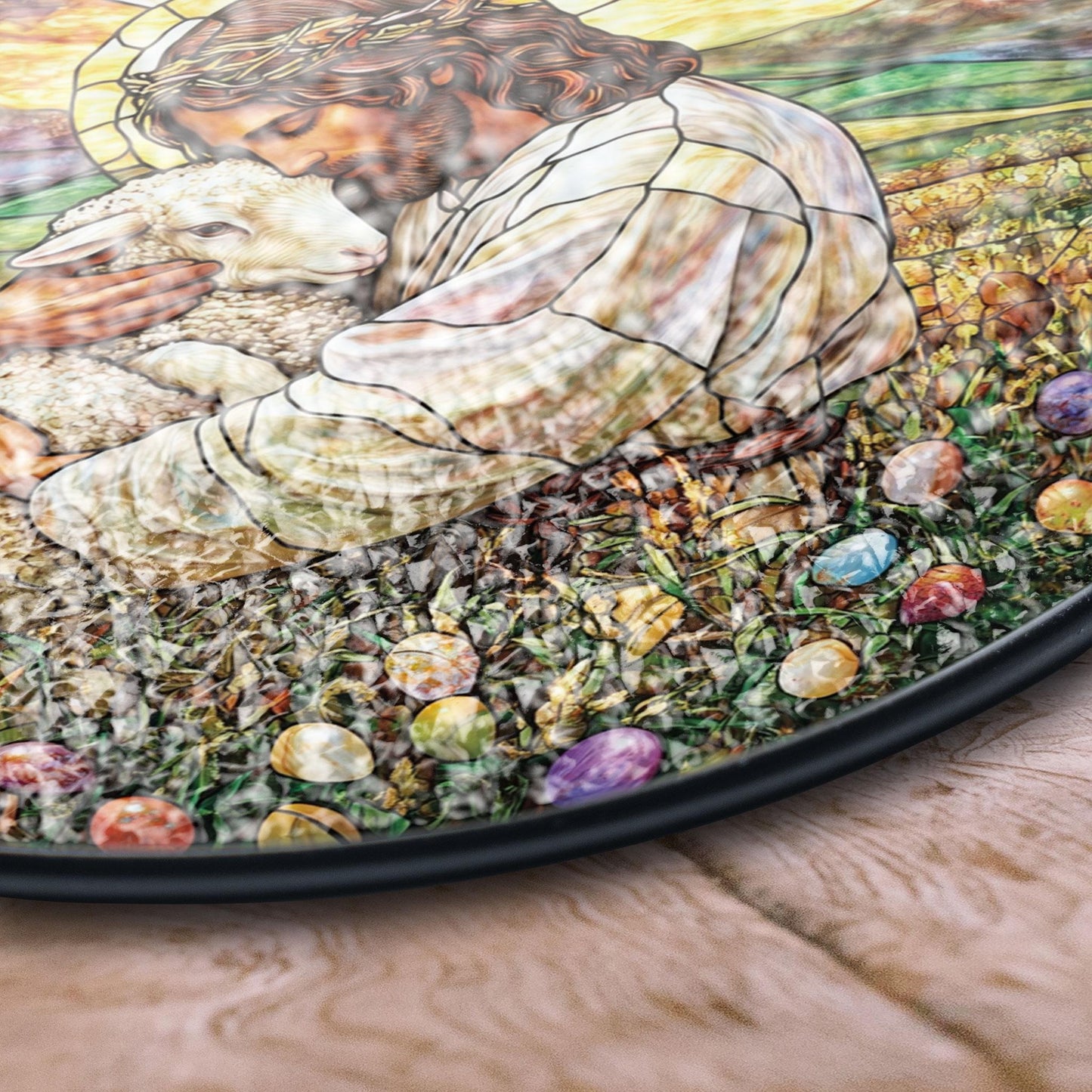 Jesus Suncatcher, Christian Gifts Stained Glass Suncatcher