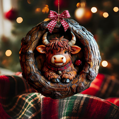 Highland Cow Ornament