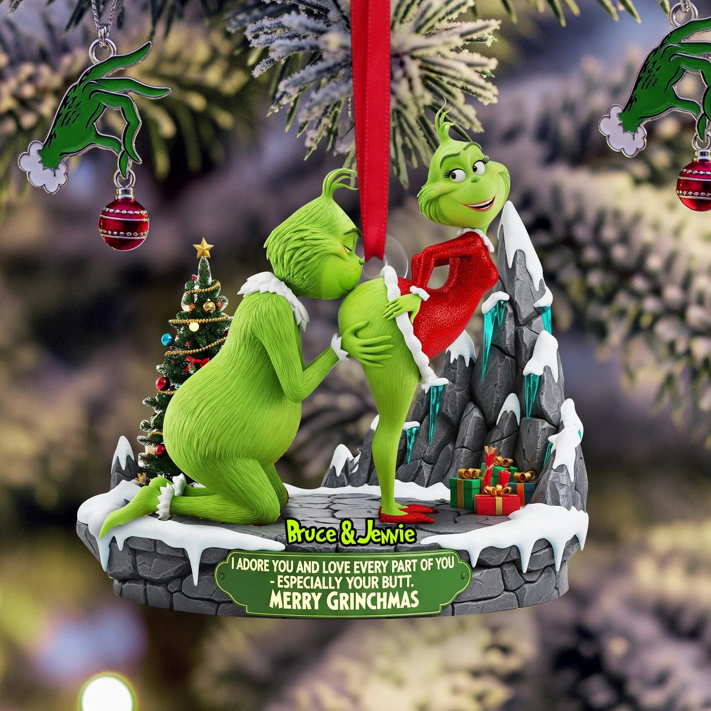 Couple Ornament Christmas - Personalized Christmas Gifts