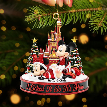 Personalized Gifts For Couple Christmas Ornament