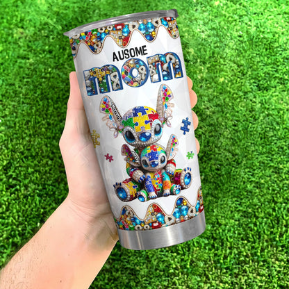 Autism Mom - Personalized Gifts For Mom Tumbler