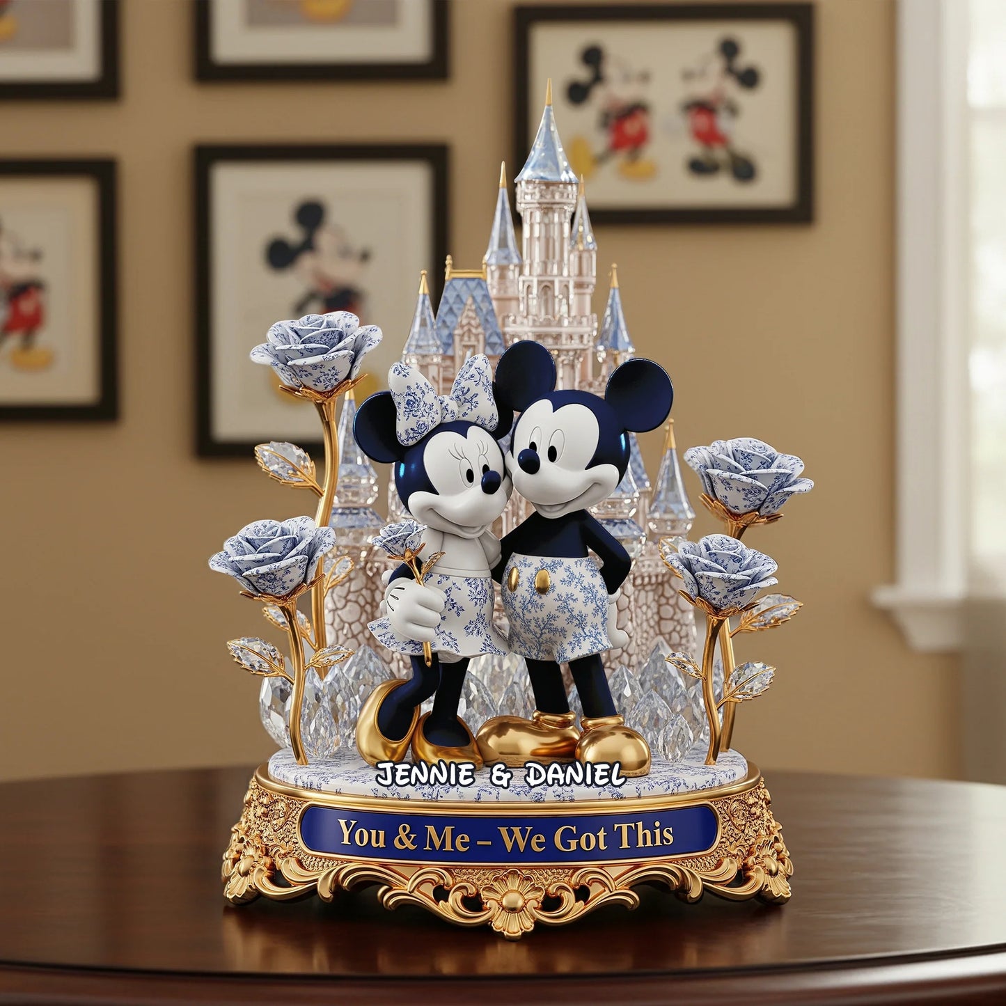 Castle Of Love Acrylic Plaque - Personalized Christmas Gifts For Couple