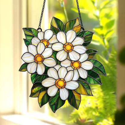 Daisy Flower Acrylic Suncatcher Window