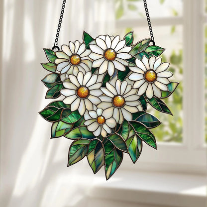 Daisy Flower Acrylic Suncatcher Window