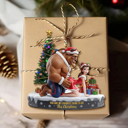 Funny Couple Ornament - Personalized Couple Ornament