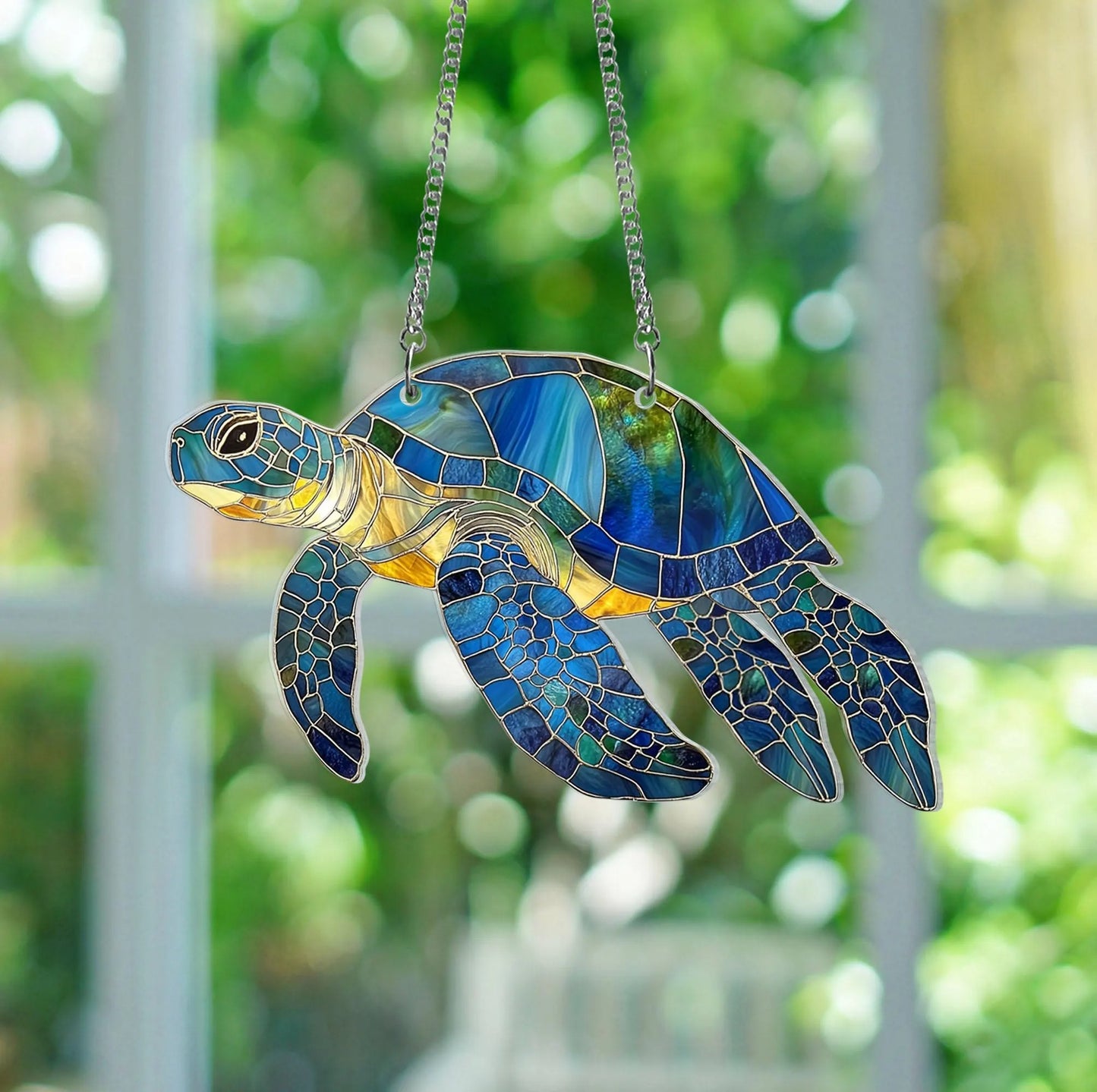 Sea Turtle Acrylic Window Suncatcher
