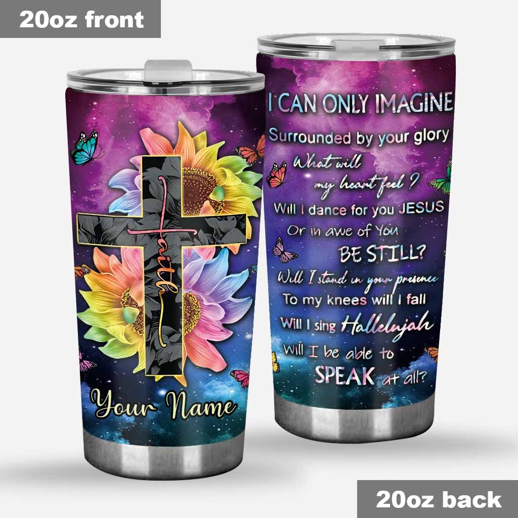 Faith Love - Personalized Jesus Tumbler