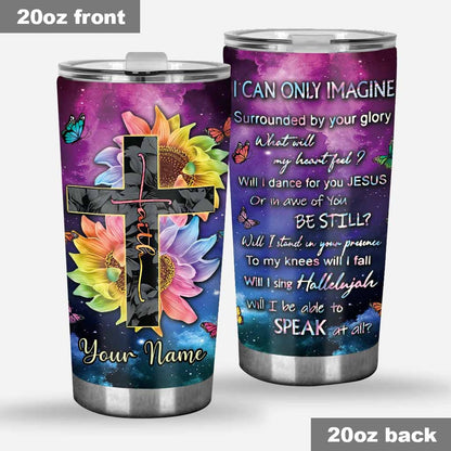 Faith Love - Personalized Jesus Tumbler