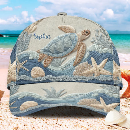 Turtle Spirit, Personalized Turtle Classic Cap