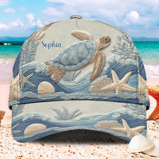 Turtle Spirit, Personalized Turtle Classic Cap