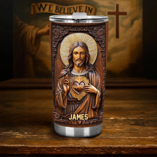 Jesus Lover - Personalized Jesus Tumbler