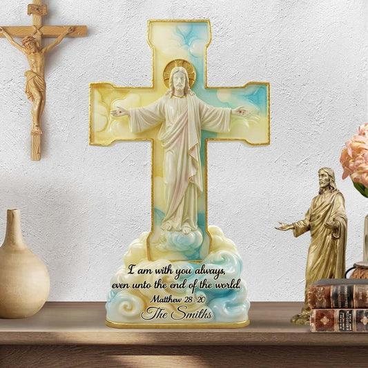I Am With You Always - Personalized Custom Shaped Acrylic Plaque