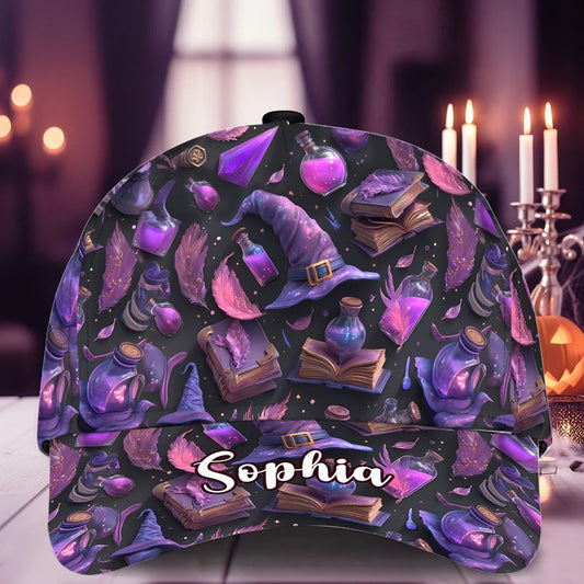 Purple Witch  - Personalized Classic Cap